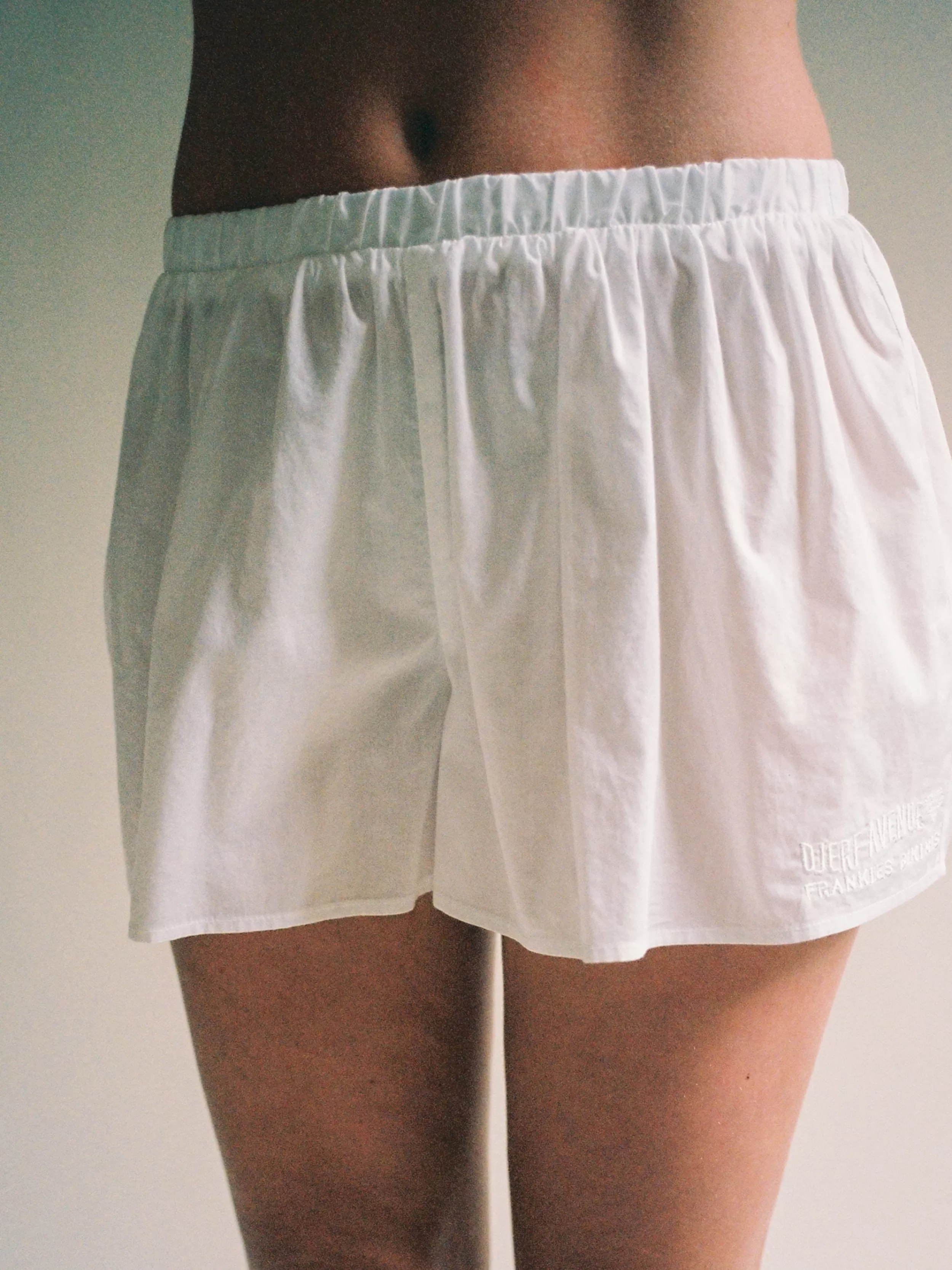 Best Airy Poplin Mini Shorts White Shorts