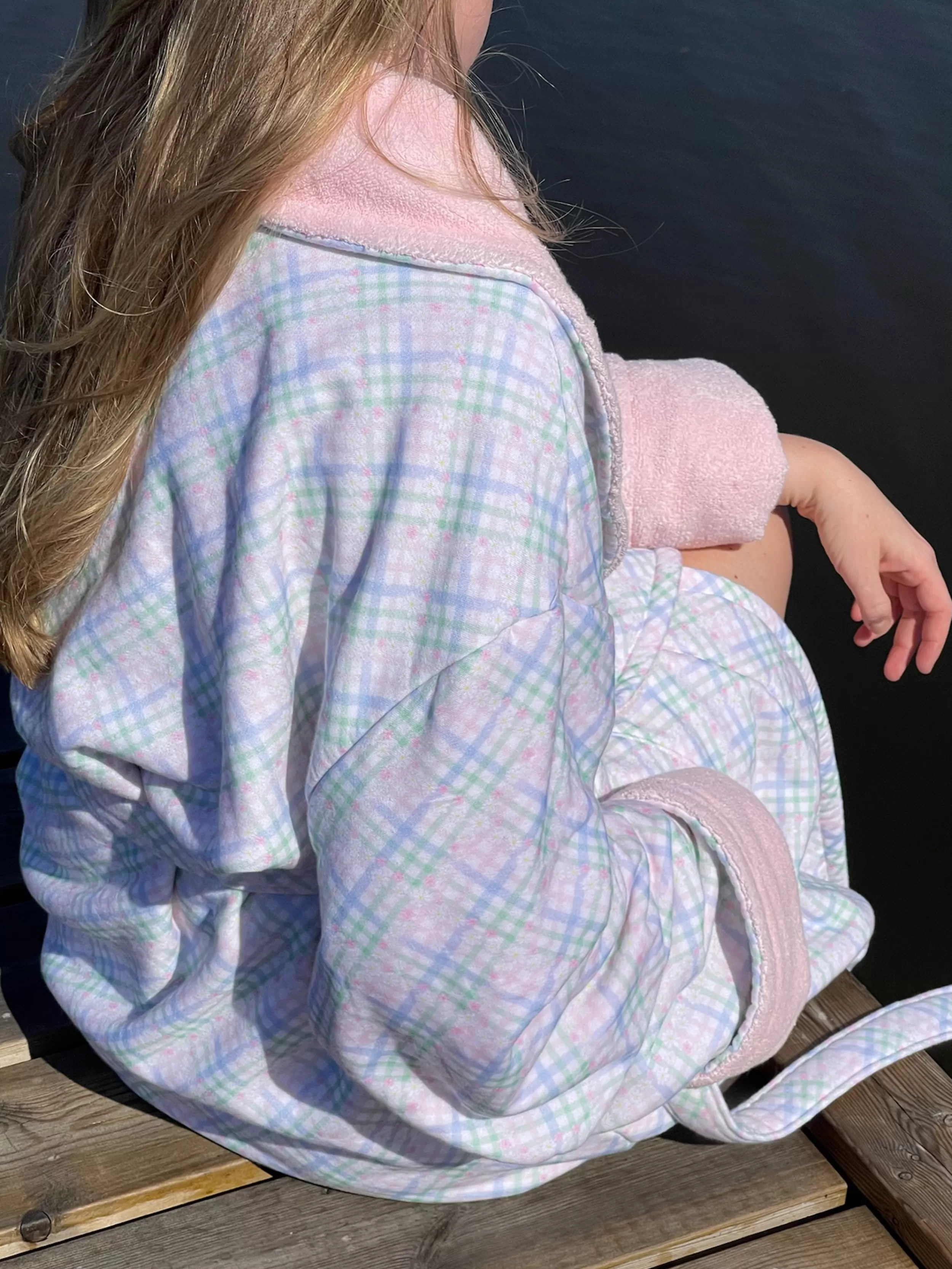 Cheap Contrast Robe Swimwear | Robes
