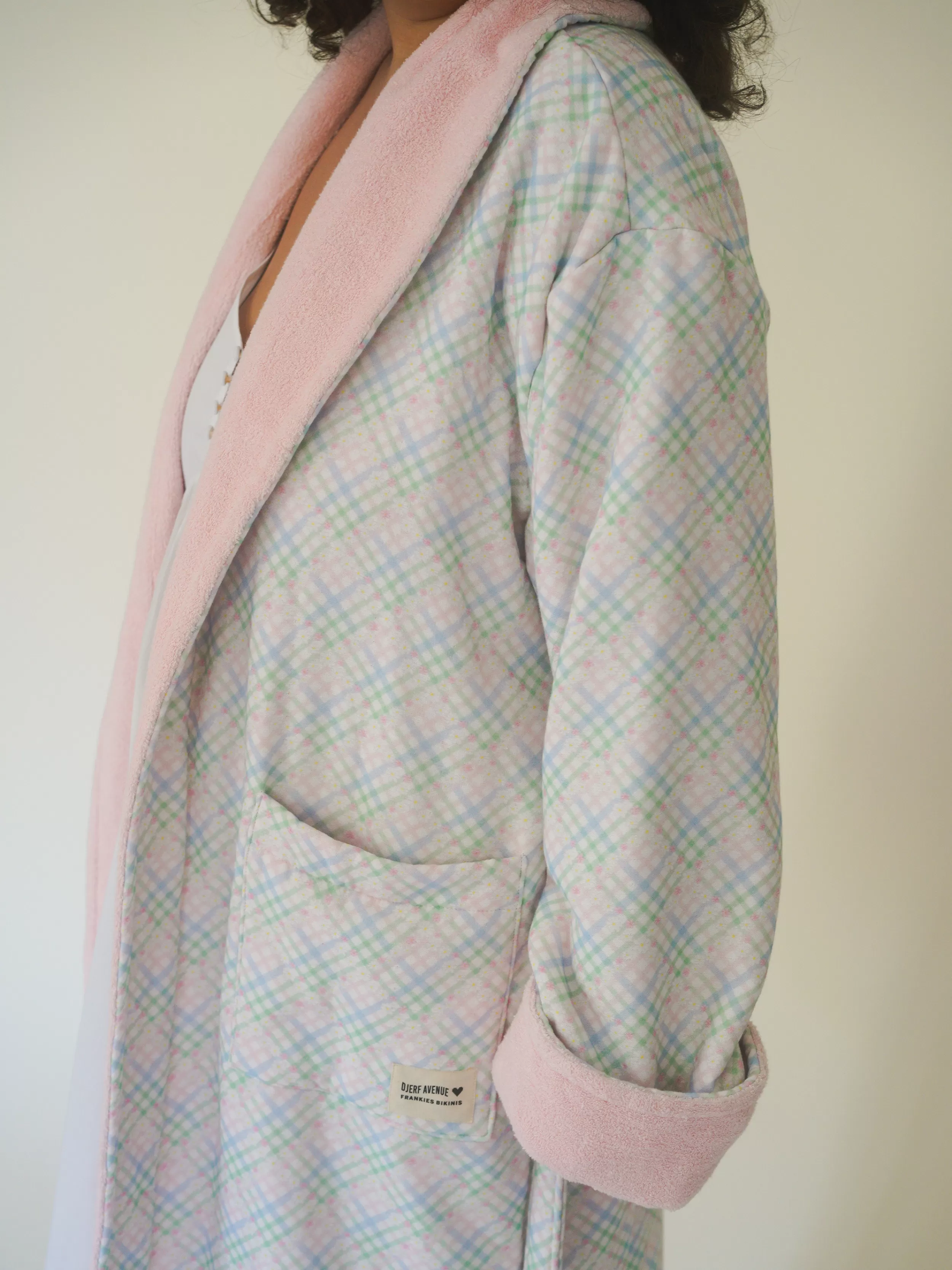Cheap Contrast Robe Swimwear | Robes