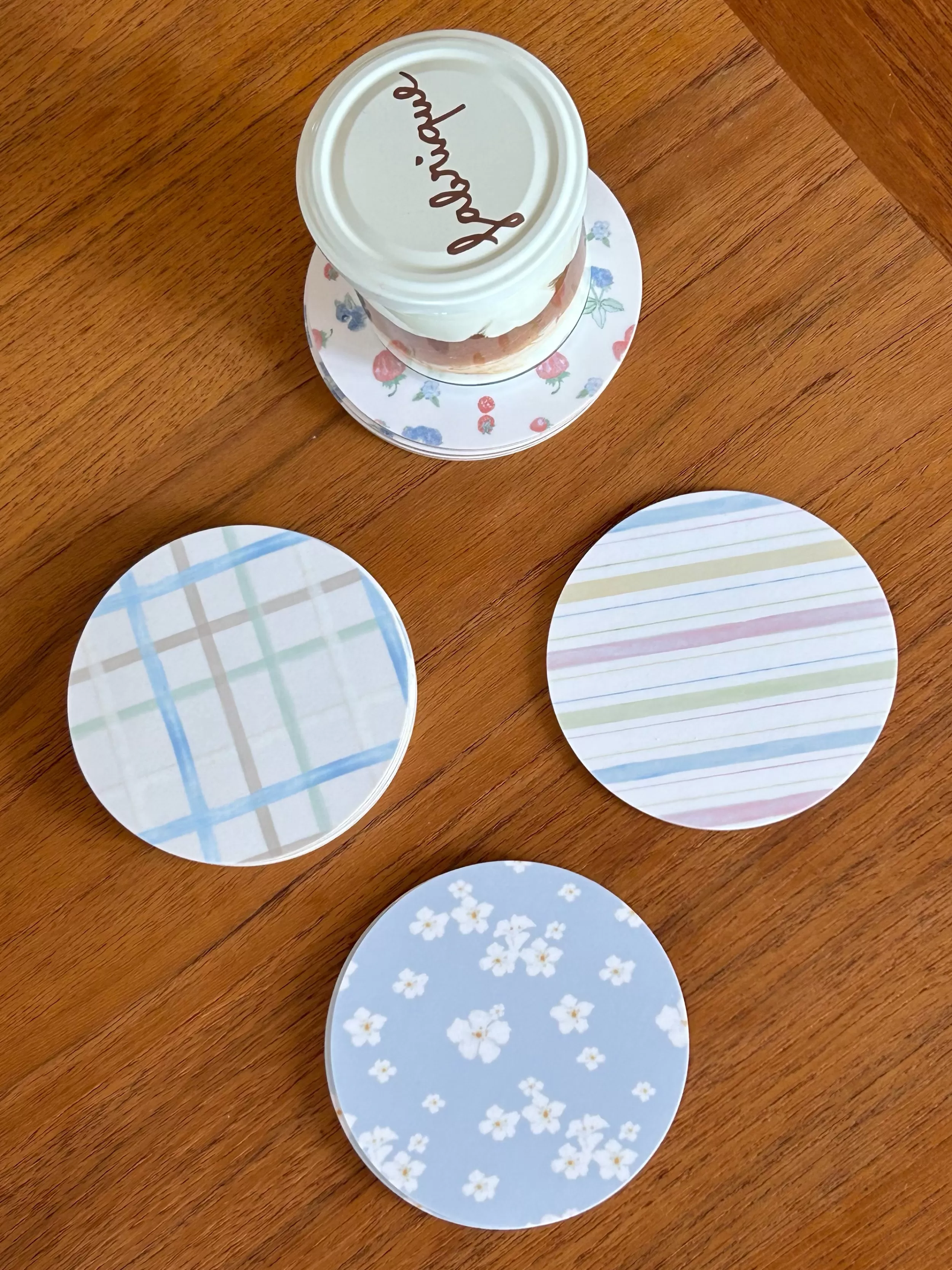 Fashion Daily Coasters Dream Cake - 4 pieces Kitchen & Home Accessories