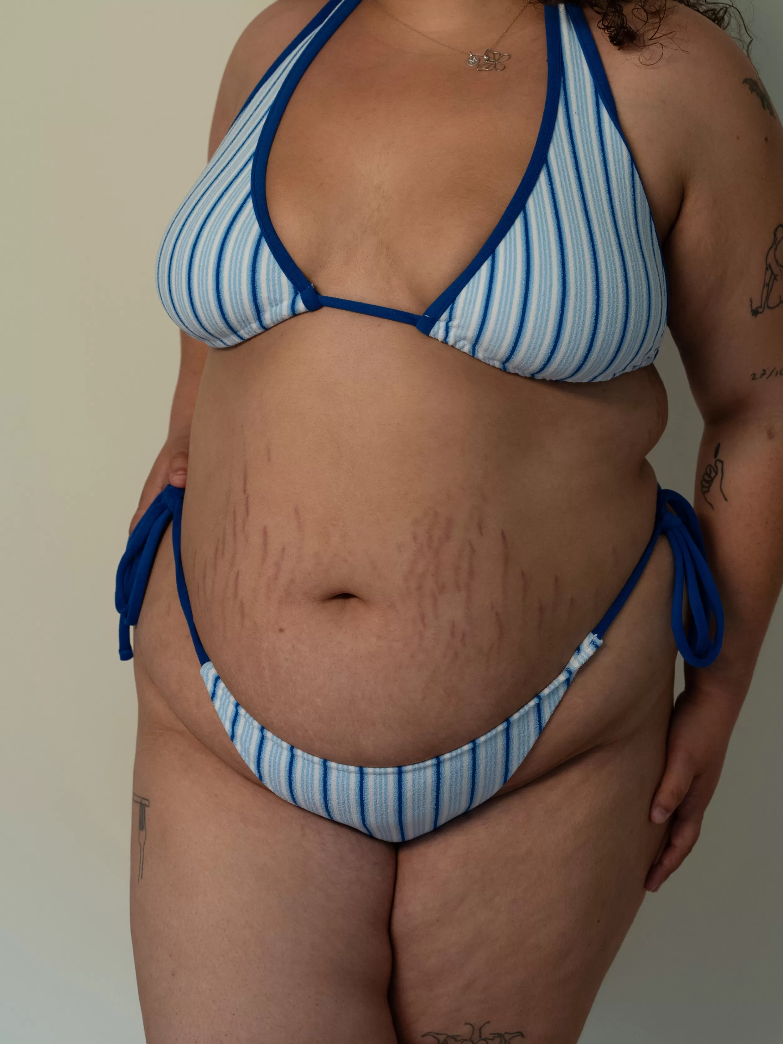 Hot Divine Bikini Bottom Cottage Meadow Swimwear