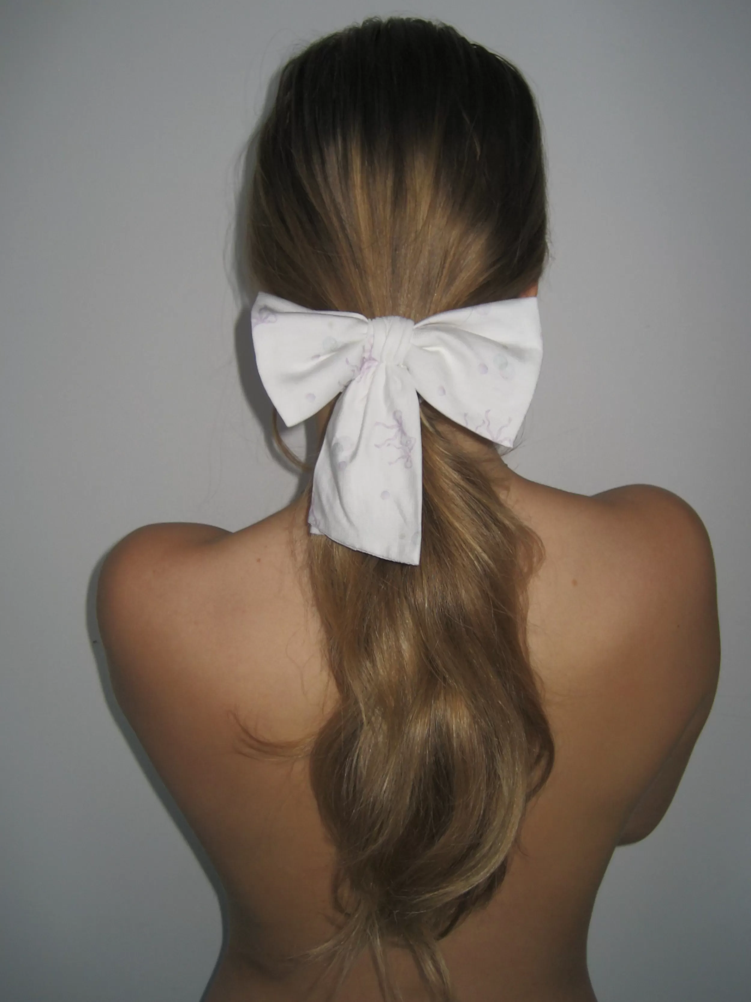 Cheap Go Slow Bow Scrunchie Bubble Bliss Loungewear Accessories | Hats & Hair Accessories