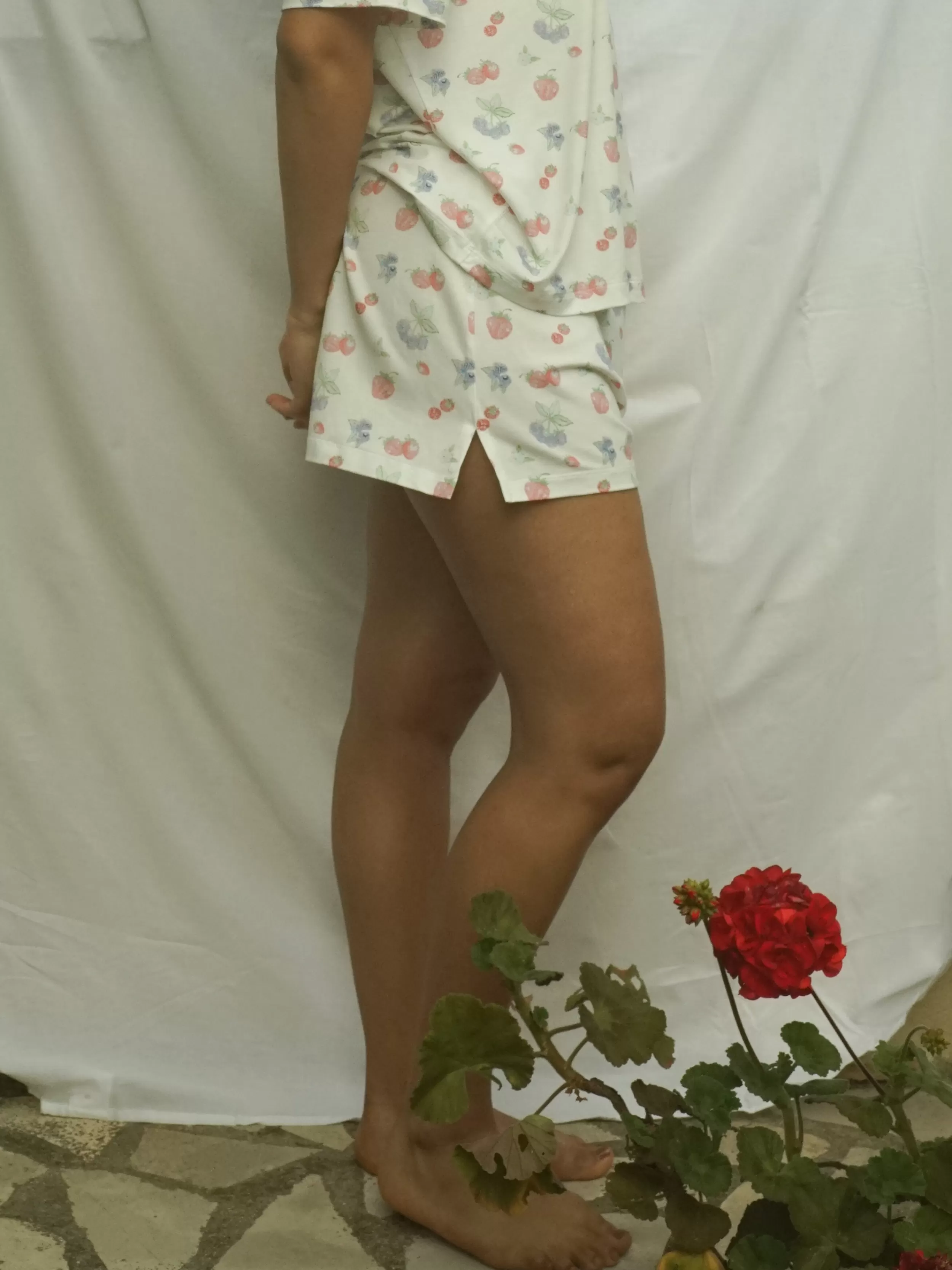 Shop Go Slow Shorts Summer Berries Pjs