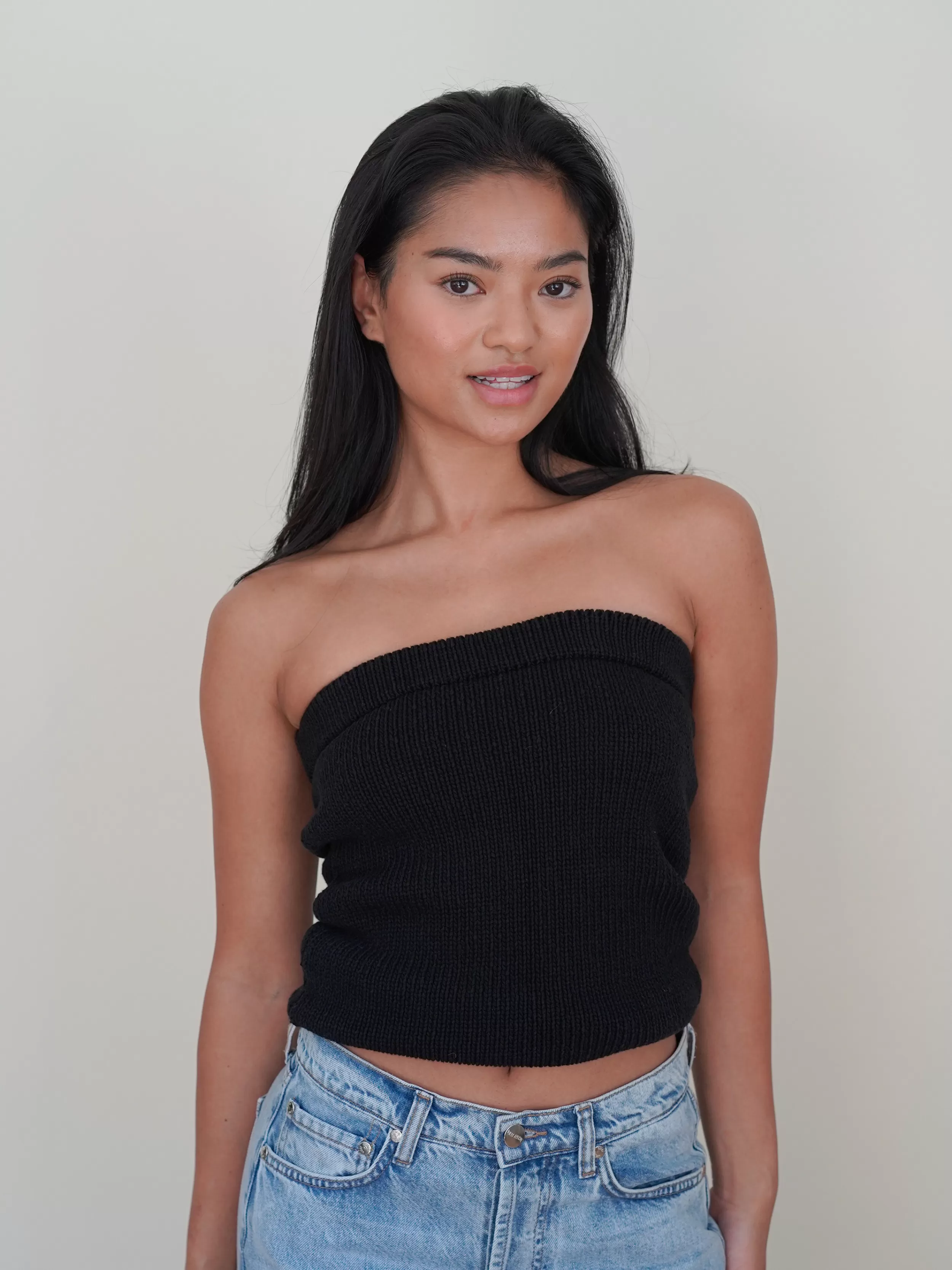 Sale Knitted Tube Top Shirts & Tops | Knitwear