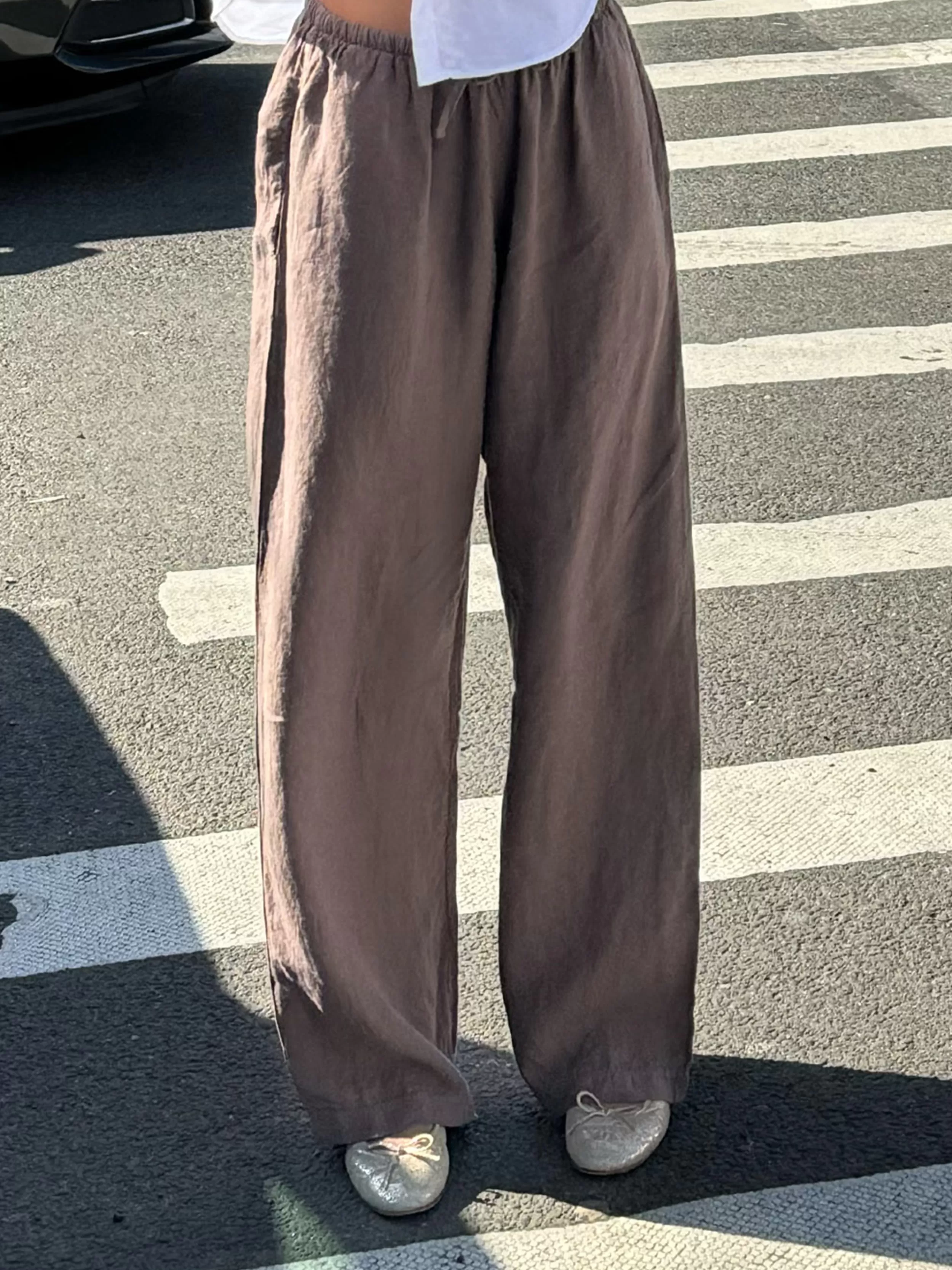 Best Sale Linen Pants Tall Brown Pants & Jeans