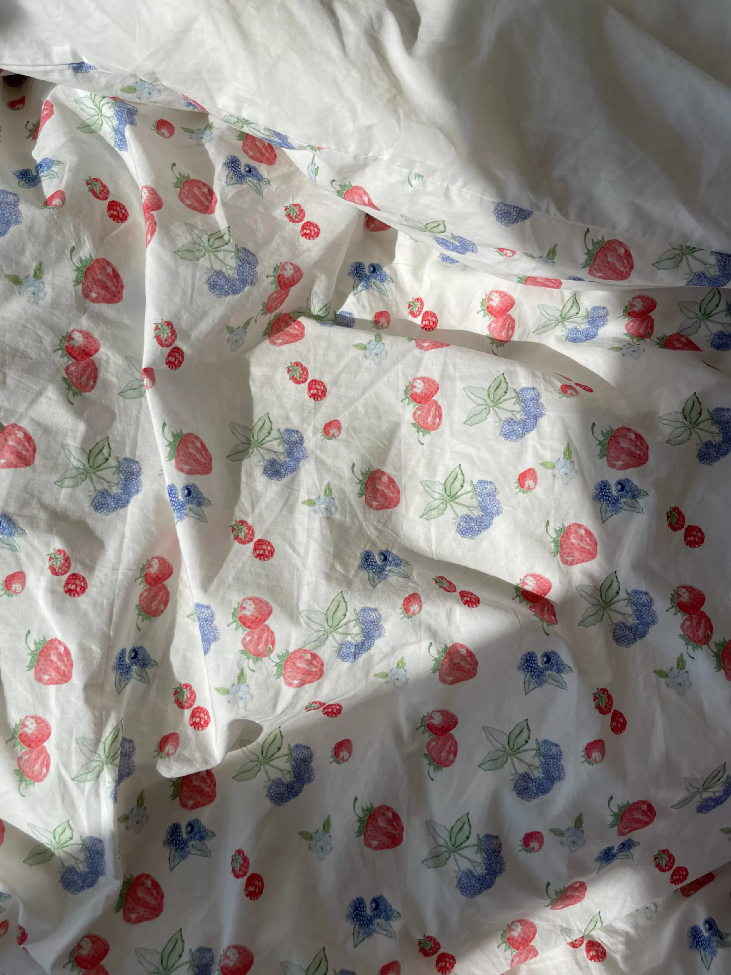 Cheap Pillow Case Summer Berries Bedding