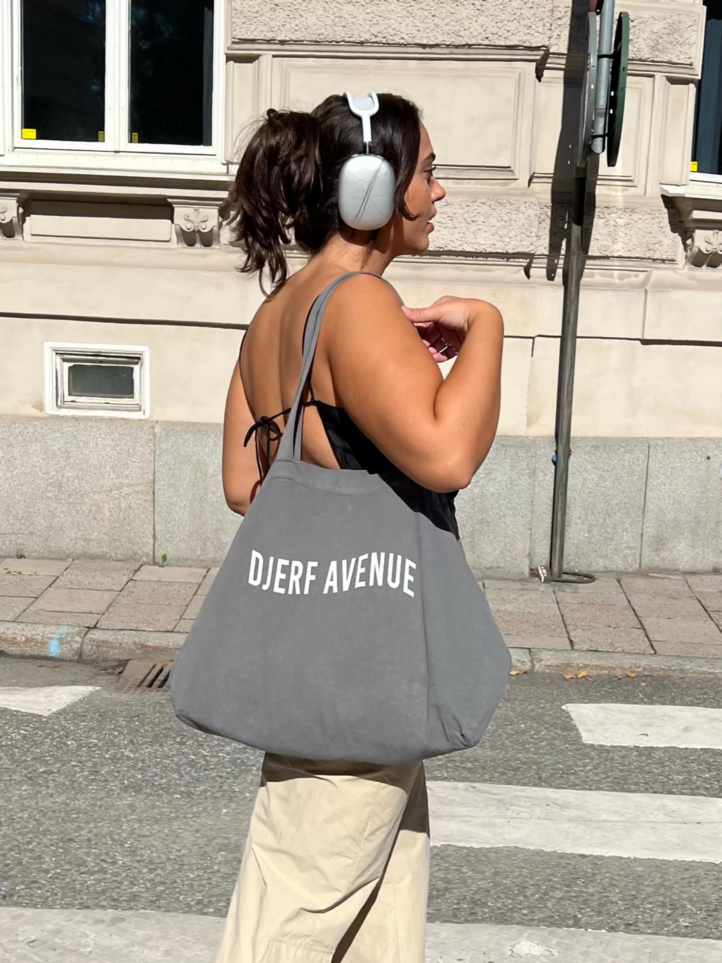 Store Tote Bag Washed Out Black Bags