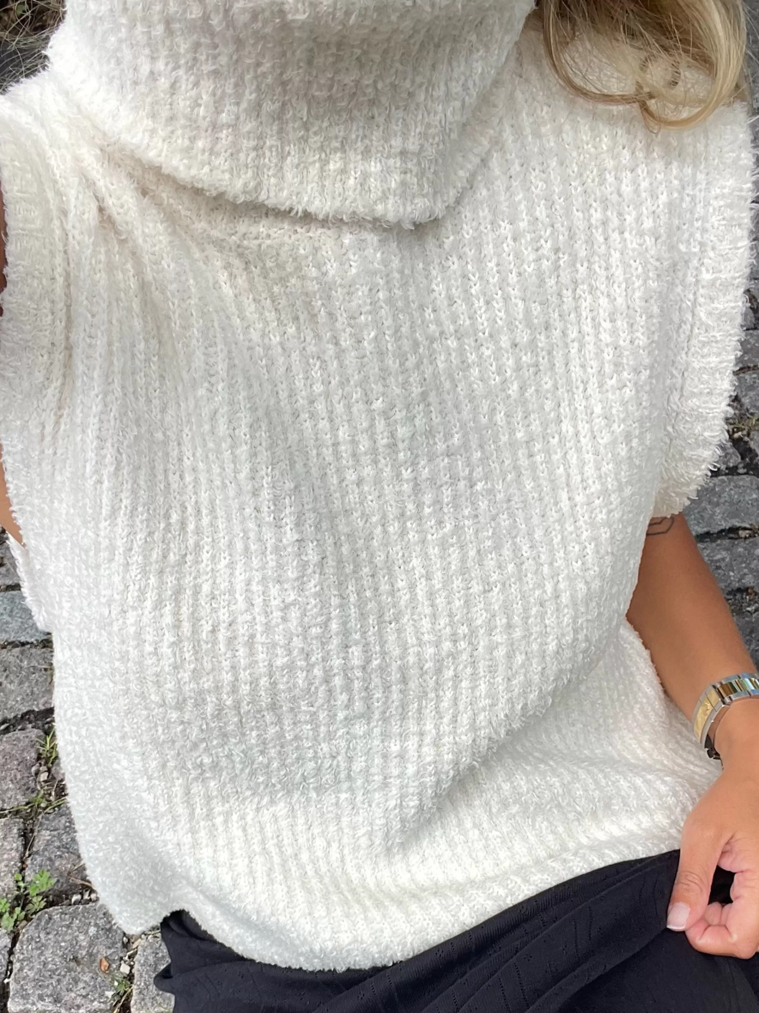 Hot Turtleneck Top Cream Shirts & Tops | Knitwear